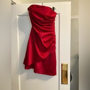 Size 6 red dress special occasion holiday formal